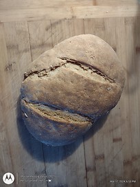 My baked bread from scratch